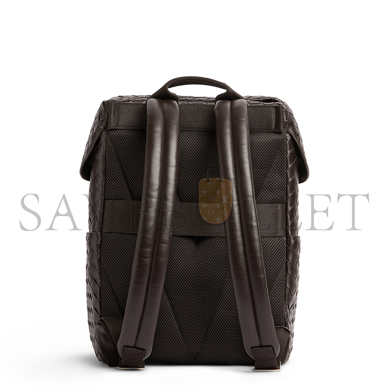 b0tt*ga Ven*ta intrecciato flap backpack 766580v2hl22145 (38*26*15cm)
